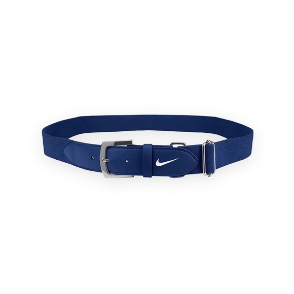 NIKE Adjustable Baseball Belt NEW Navy Blue Unisex Waist 28” to 43” Team Uniform - Picture 2 of 10
